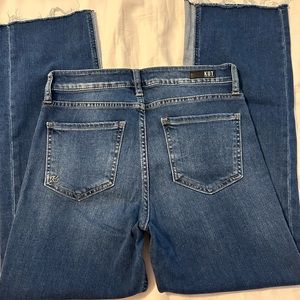 Kut From the Kloth jeans Size 4 Kelsey high rise flare fit EUC